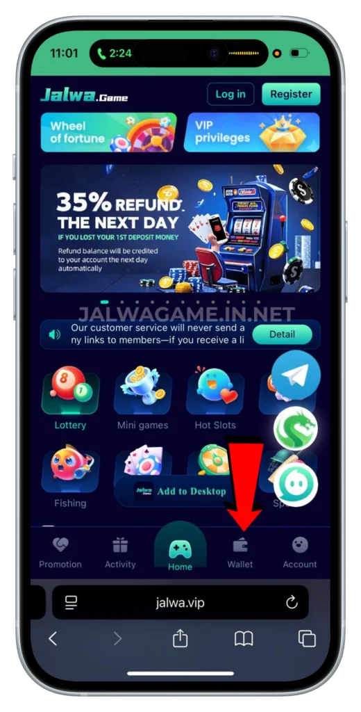 jalwa-game-wallet